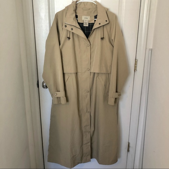 L.L. Bean Jackets & Blazers - L.L. Bean Full Length Wool Lined Trench Coat